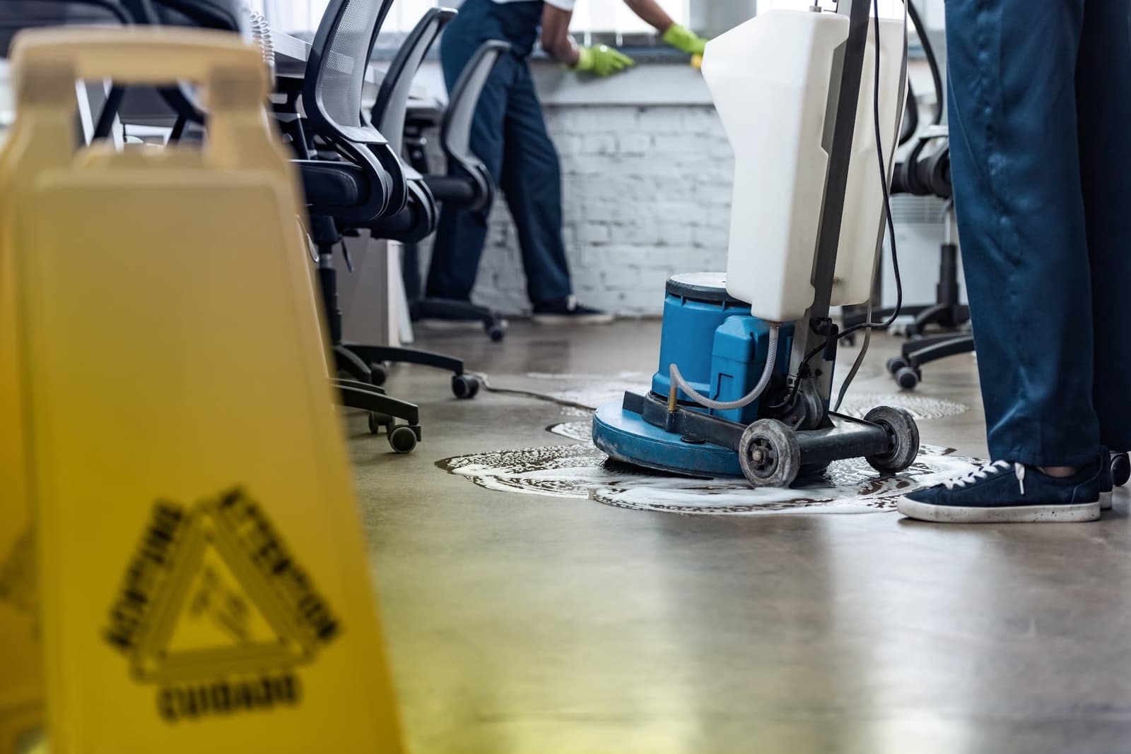 Qualifizierter Fachbetrieb bei der Gebäudereinigung